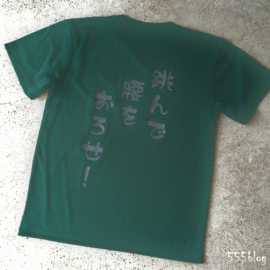 リフレクト反射プリントのTシャツ【反射効果の図】